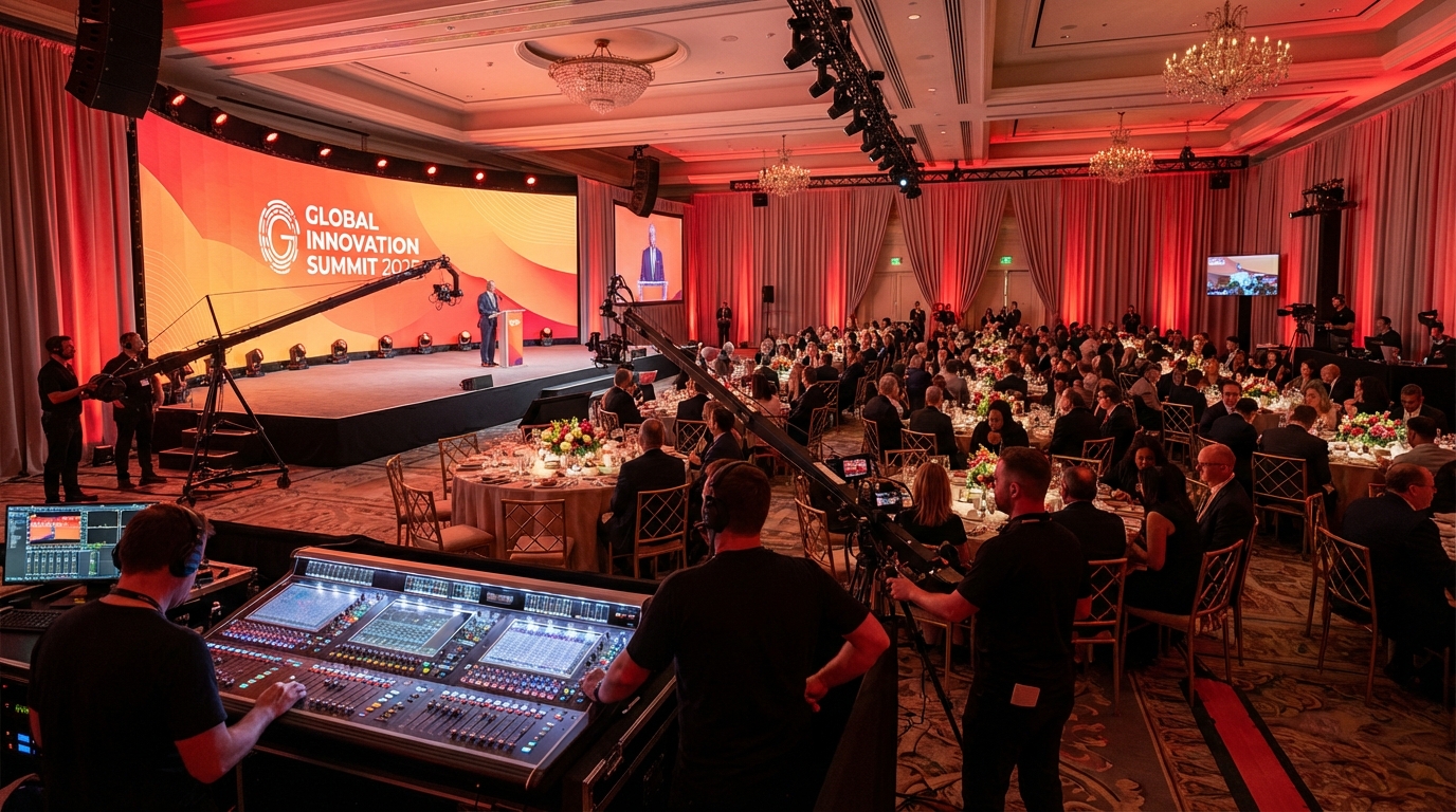 Full Service Event Production - Professional Team and Technical Support