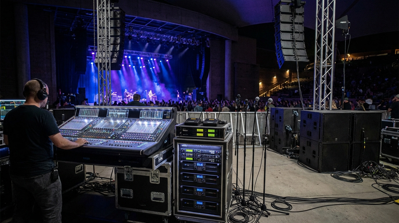 Professional Sound System Equipment Management
