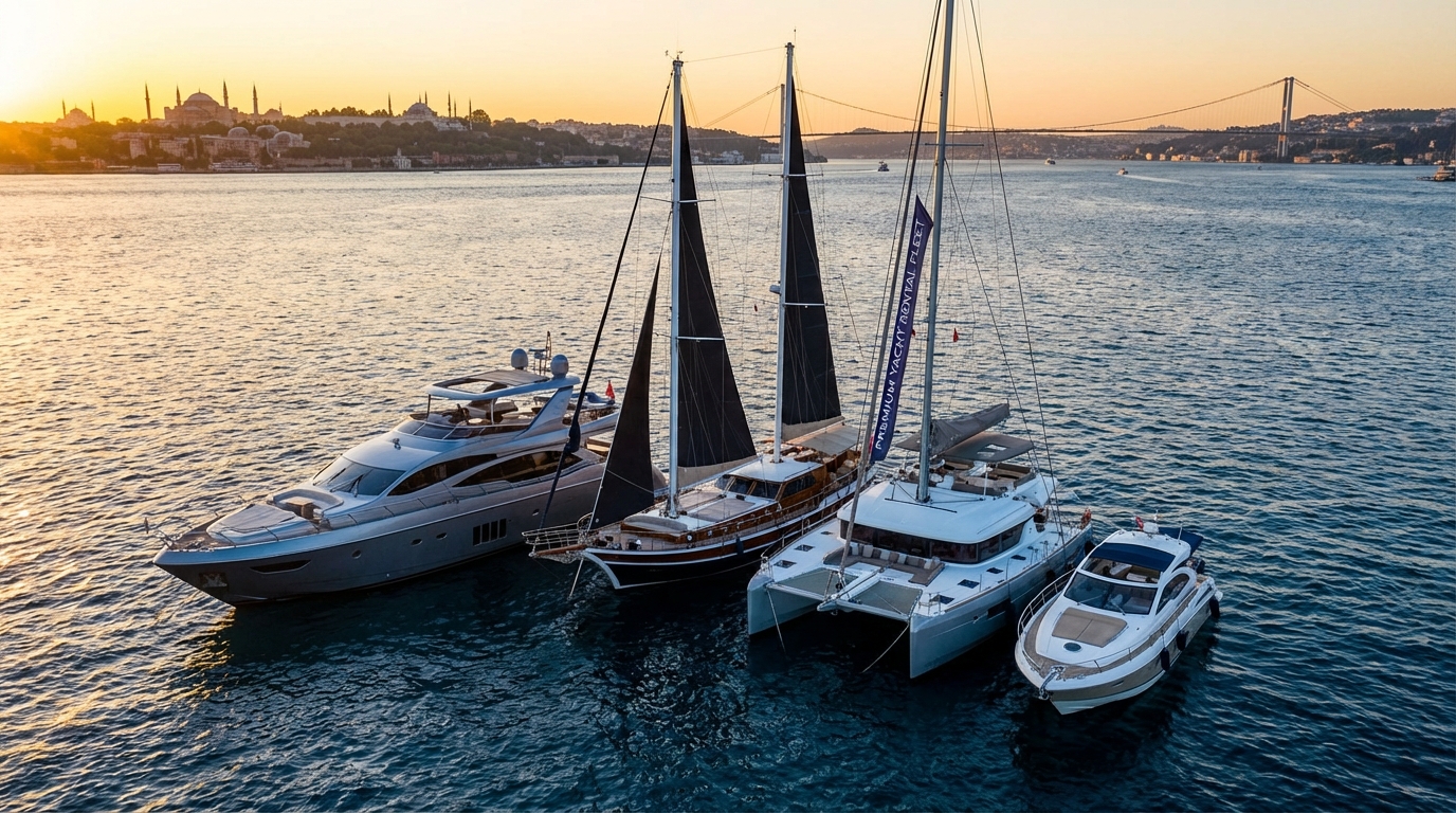 Private Yacht Collection on the Bosphorus