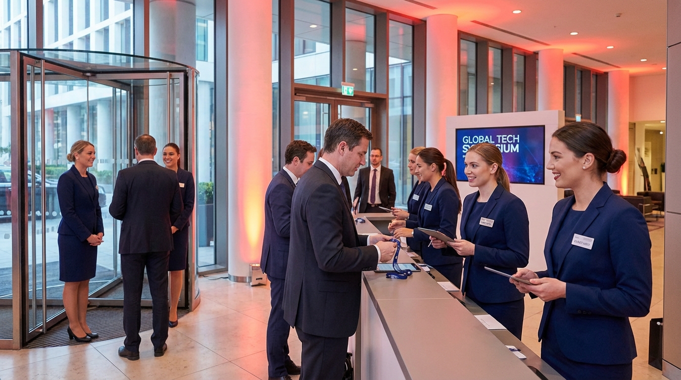 Professional Guest Welcome and Information