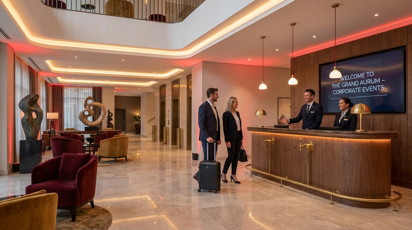 Five Star Hotel Reception and Concierge Service