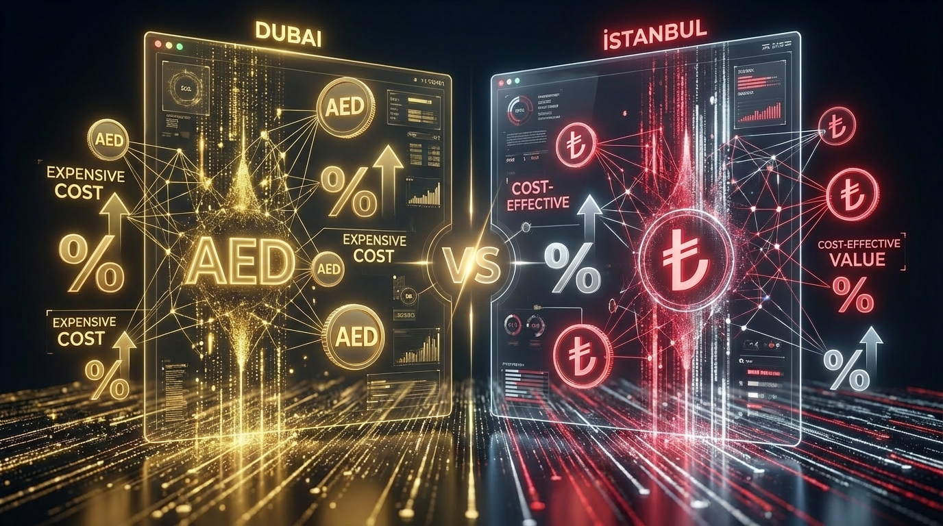 Corporate Gala in Dubai vs. Istanbul: A Realistic Cost Breakdown for 200 Guests