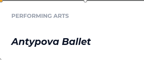 Antypova Ballet Studio